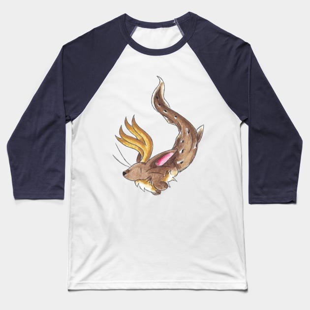 Chimaera Baseball T-Shirt by KristenOKeefeArt